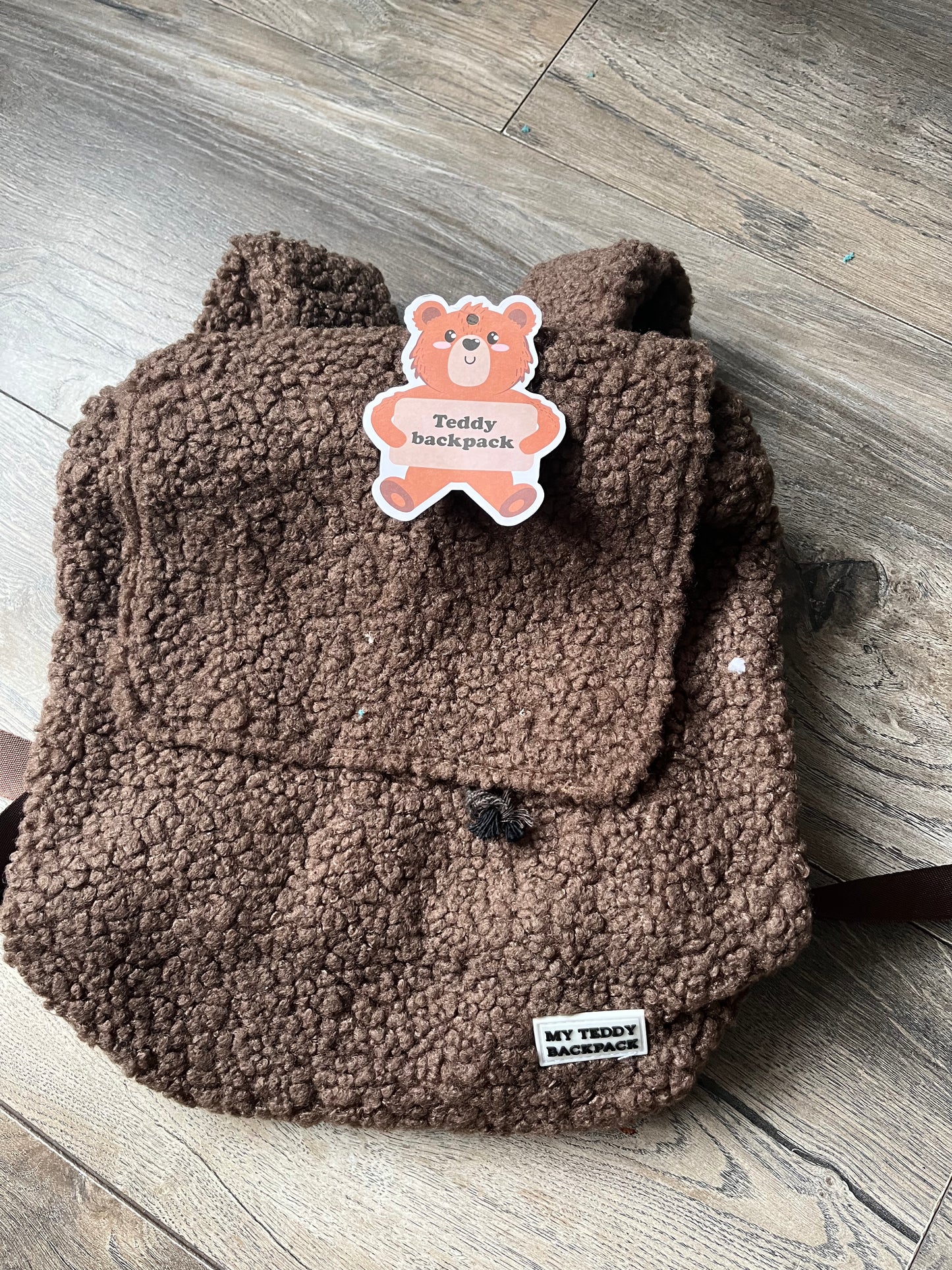 Teddy backpack met naam!