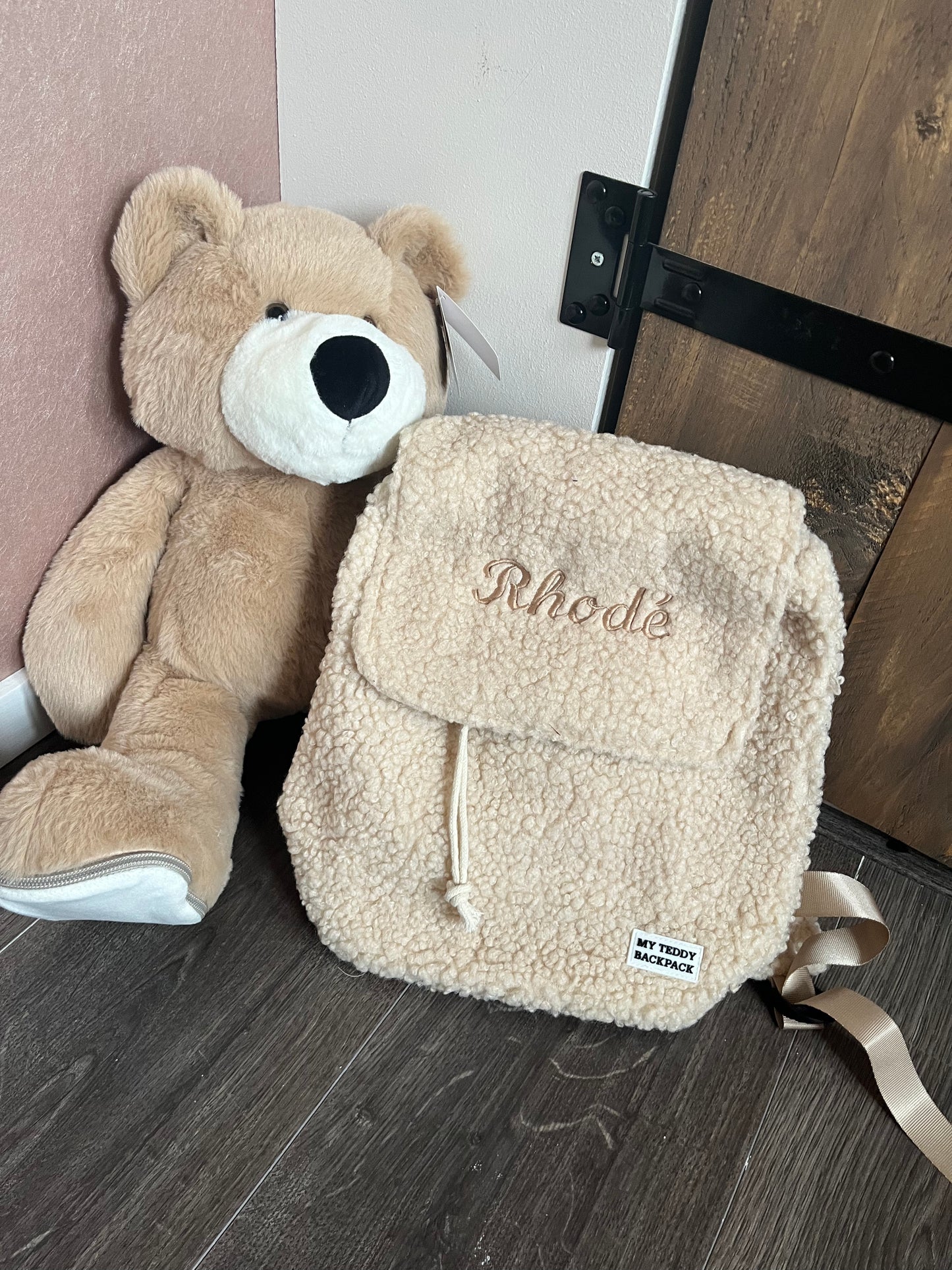 Teddy backpack met naam!